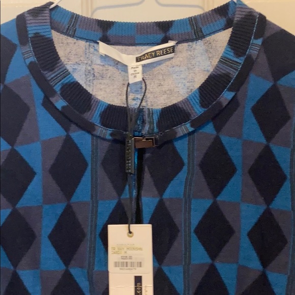 NWT Tracy Reese Navy Moonshine Cardigan! - Picture 3 of 10